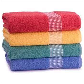 Terry Towels - 100% Cotton, Multicolor Woven Bath Towels | Soft Texture, Vibrant Designs, Easy to Wash, Skin Friendly for All Ages
