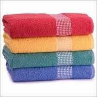 Terry Towels - 100% Cotton, Multicolor Woven Bath Towels | Soft Texture, Vibrant Designs, Easy To Wash, Skin Friendly For All Ages