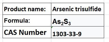 Arsenic compounds