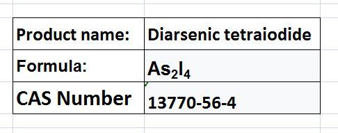 Arsenic compounds