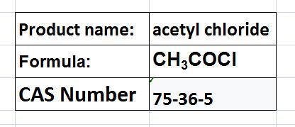Acetyl Compounds