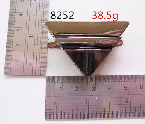 Triangle Lock White Nickel Polished