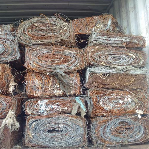 Steel Wire Bales In Containers