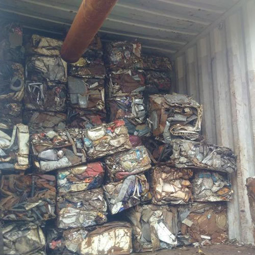 SUB GRADE BALES IN 20' CONTAINER