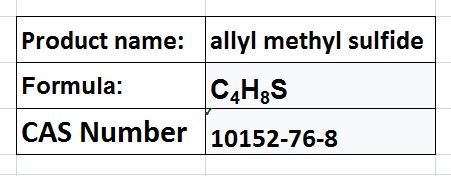 allyl methyl sulfide