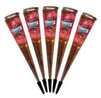 Red Black Golecha Henna Cones