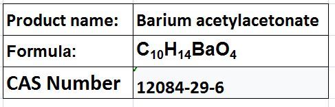 Barium compounds