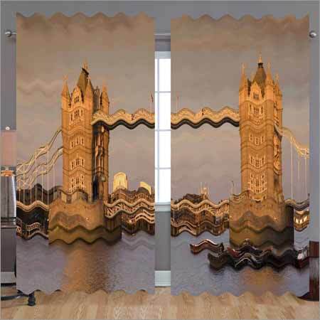 Custom Printed Curtain