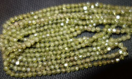 Faceted Rondelle