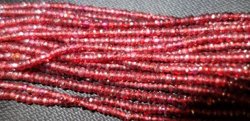Faceted Rondelle