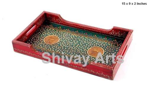 Wooden Handicraft Trays