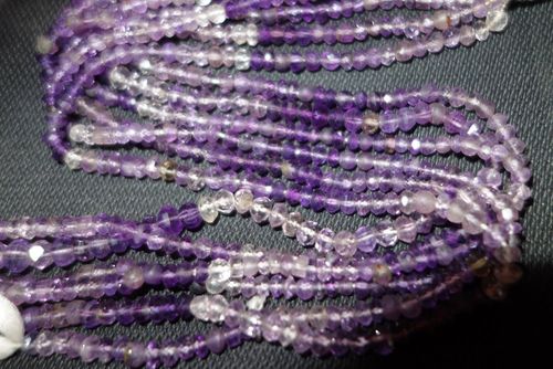 Faceted Rondelle