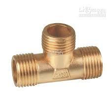Brass Tee Male