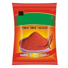 Red Packaging For Spices