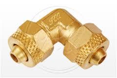 Brass PU Elbow