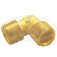 Brass Union Elbow Male
