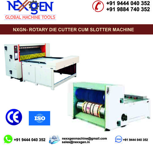 Semi Automatic Rotary Die-Cutter Cum Slotter