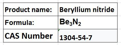 Beryllium Nitride