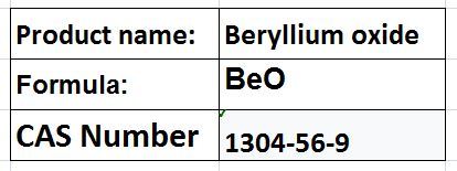Beryllium Compounds