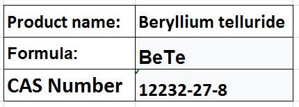 Beryllium Compounds
