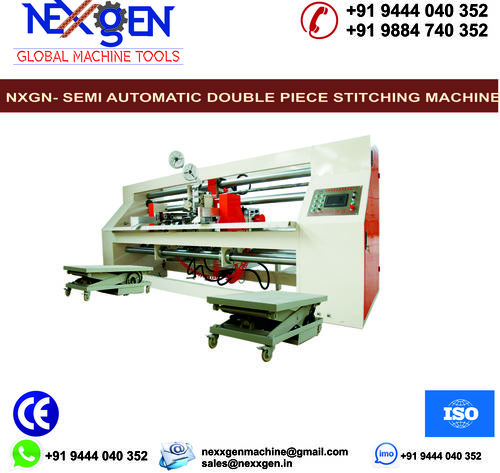 As Per Customer Choice Semi-Auto Double Jointed Stitching Machine