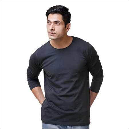 Men's Basic Round Neck Full Sleeve DSB T-Shirt