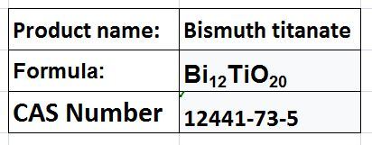 Bismuth Chloride