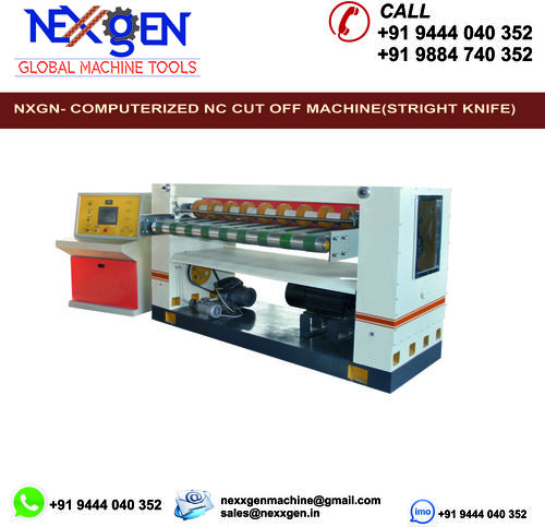 As Per Customer Choice Nc Cut-Off Machine (Straight Knife)