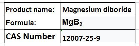 Magnesium diboride