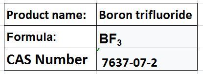 Boron trifluoride