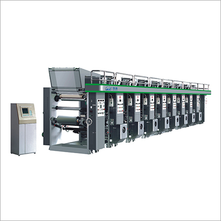 Computer Middle Rail Combined Gravure Printing Machine