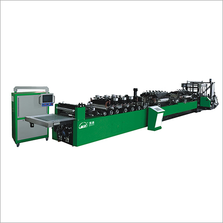 Automatic 3 Side Seal Standing Bag Zipper Bag Making Machine