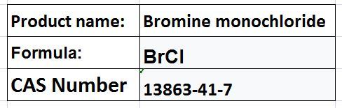 Bromine Monochloride - Golden Yellow Gas, Boiling Point 5°C | Strong Oxidizer, Mercury Analysis, Biocide
