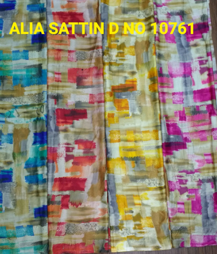 Printed Satin Fabric