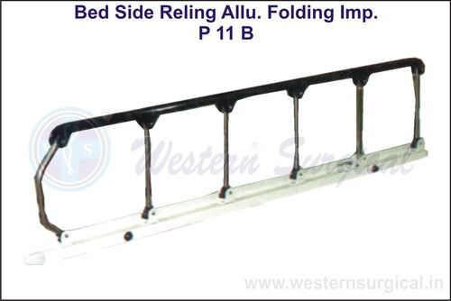 Iron Bed Side Reling Allu. Folding Imp.