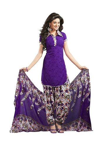 PRINTED PATIALA SALWAR SUITS