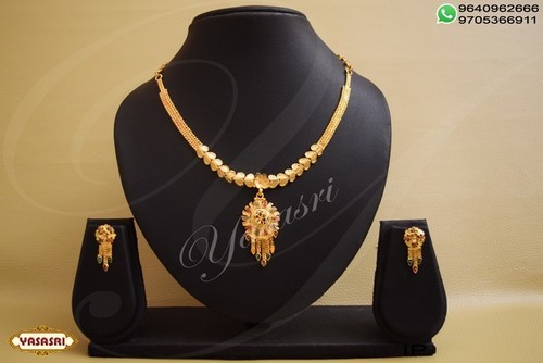Golden Trendy Women Necklace