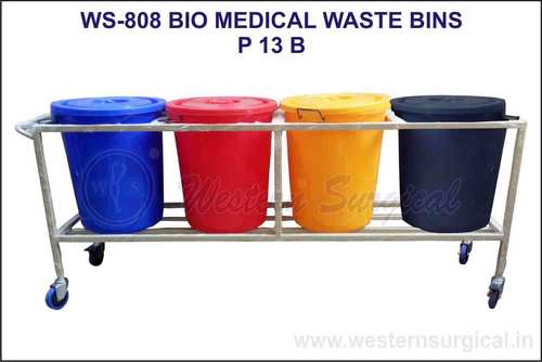 Plastic Bio Medical Waste Bins