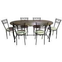 6 सीटर धातु का फर्नीचर