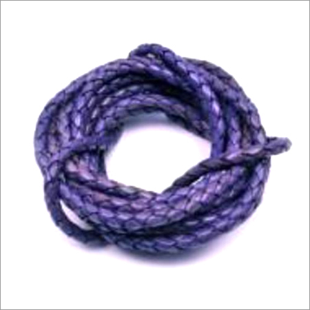 Braided Leather Cords Eco-Friendly