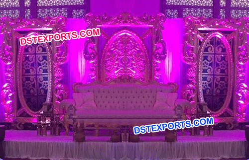 Fabulous Wedding Stage Fiber Panels