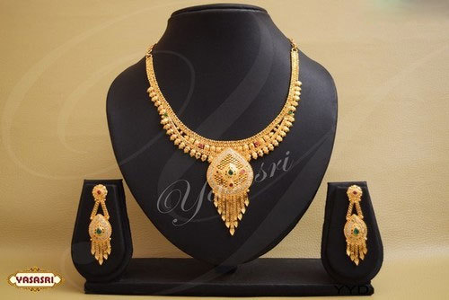 Gold Jewelry Hangings - Golden Gold, Stylish Women's Gift for Parties - Trendy and Elegant Design