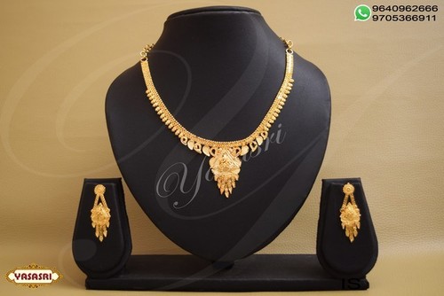 Golden Trendy Women Necklace