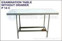 Examination Table With Out Drawer