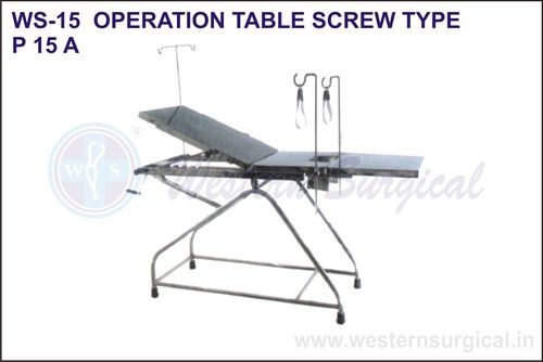 Operation Table Screw Type