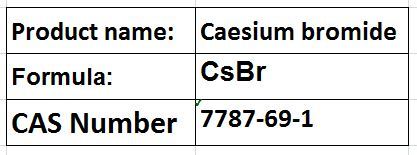 Caesium bromide