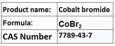 Cobalt bromide