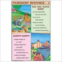 Baa Baa Black Sheep, Humpty Dumpty Nursery Rhymes Chart