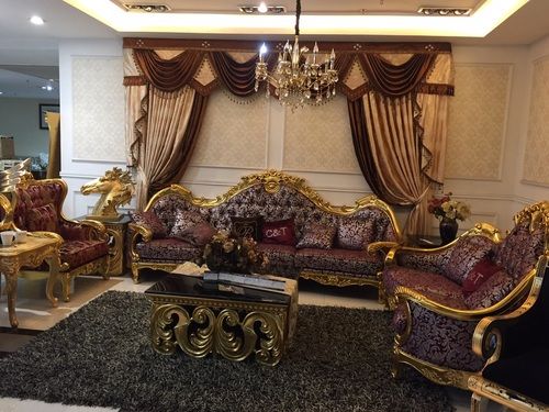 wooden maharaja sofa