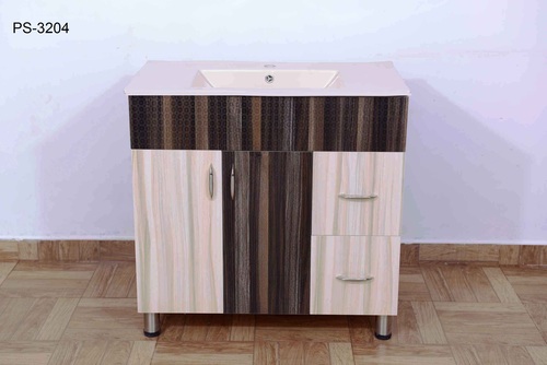 Wooden Bathroom Storage Cabinet